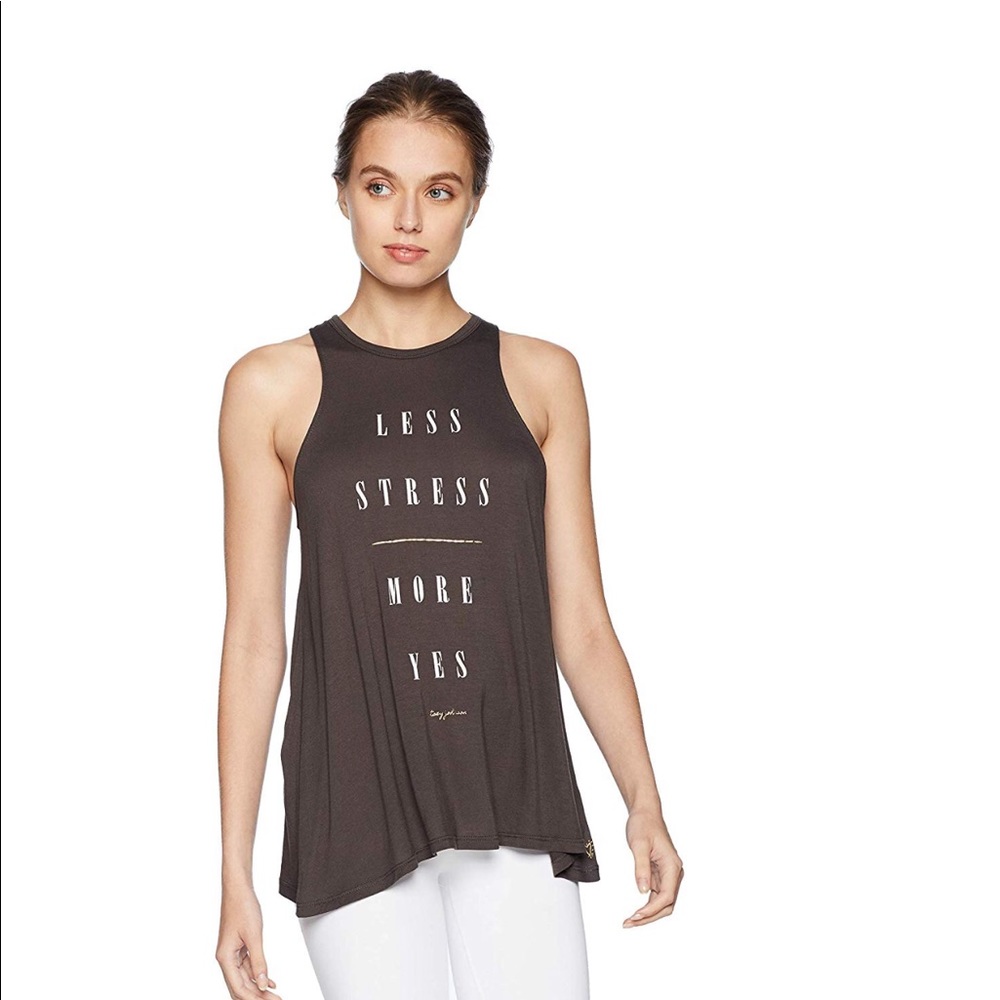 Betsey Johnson Less Stress Swing Tank SMALL NWT